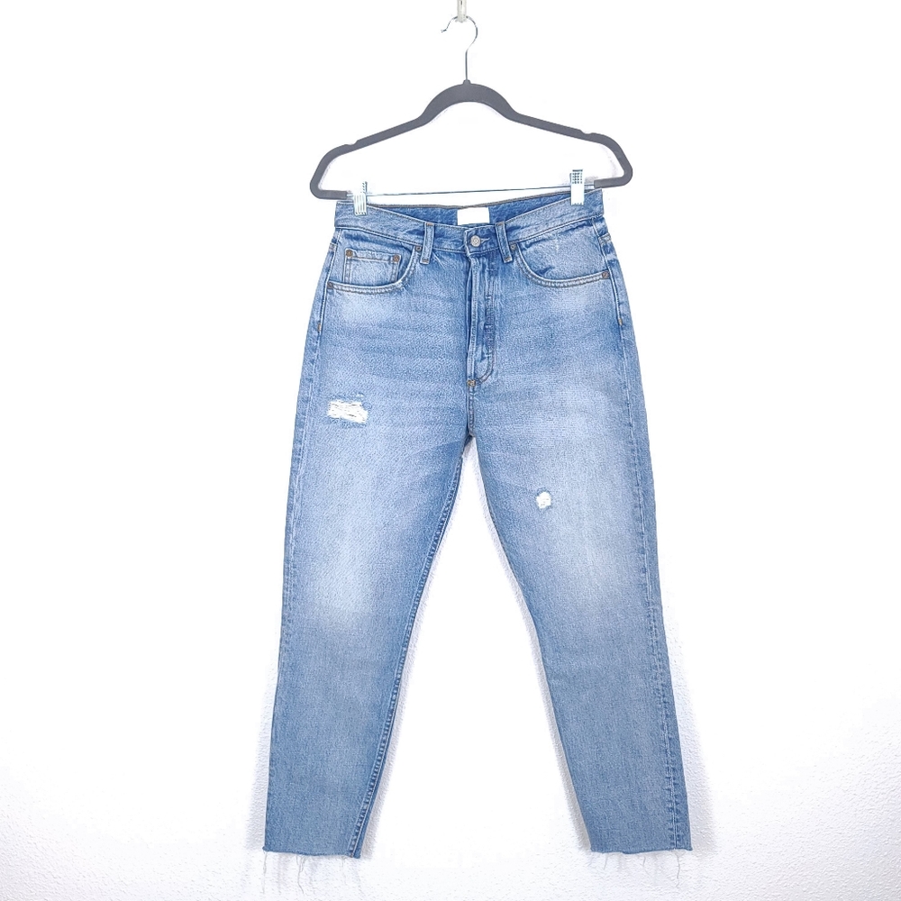NWT BOYISH The Billy High Rise Rigid Skinny Jeans In Taxi Driver - Picture 4 of 16
